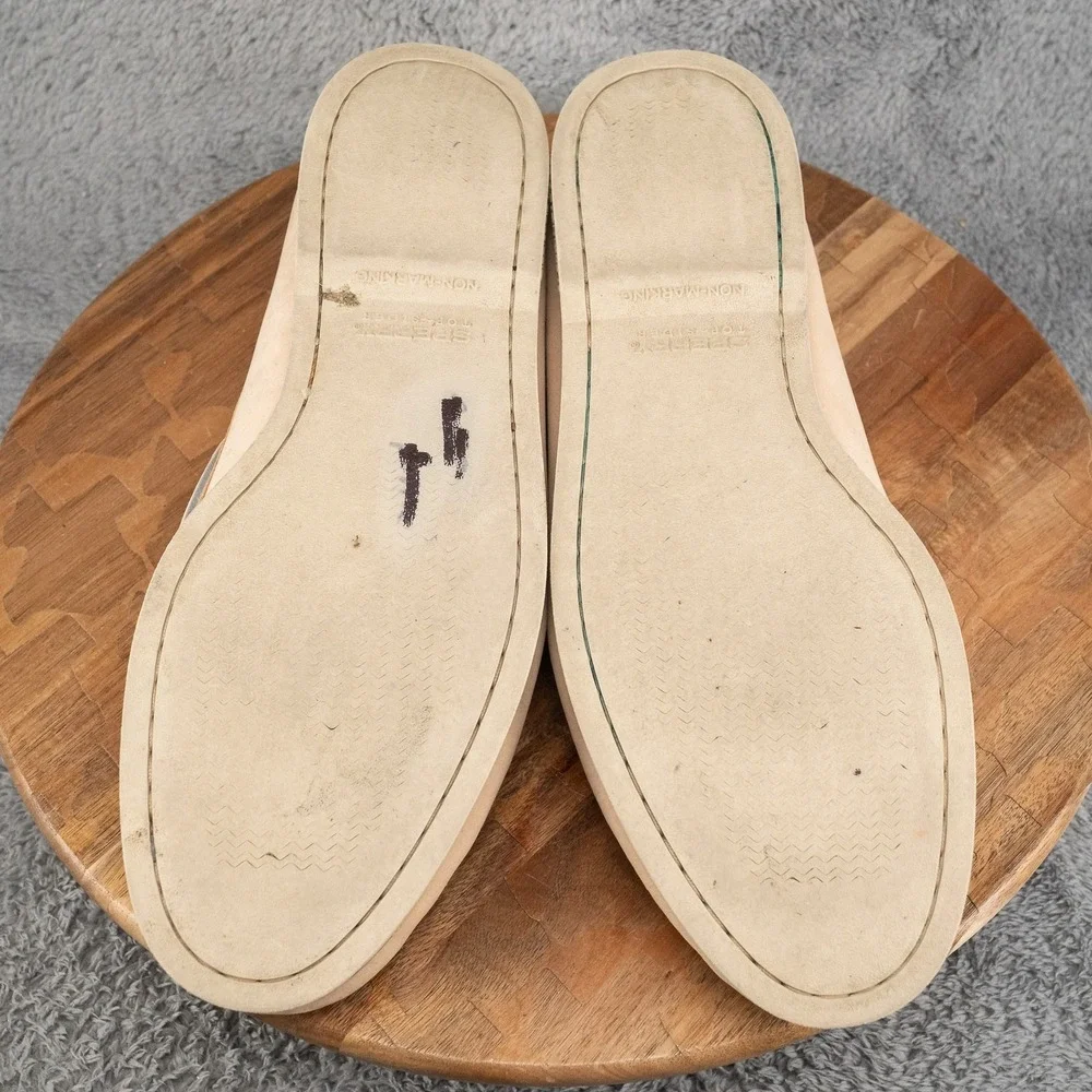 Sperry Gold Cup Boat Shoes Mens 15 M A/O 2-Eye 2-Tone Cream Leather Preppy